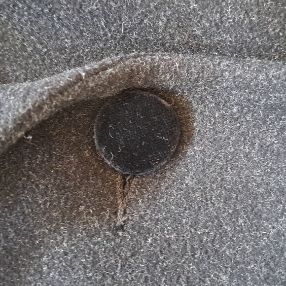 FORECASTER Of BOSTON VINTAGE Classic Black Lambwool Long Dressy Coat - Picture 8 of 15